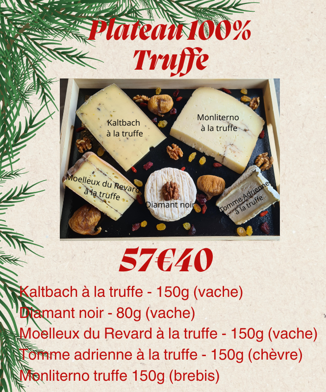 plateaux de fromages