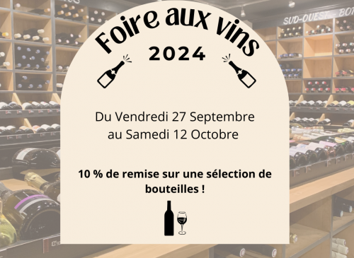 foire aux vins 2024