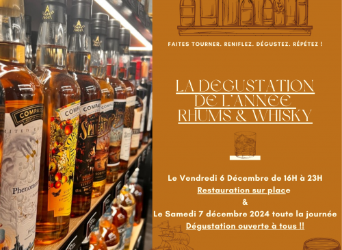dégustation spiritueux